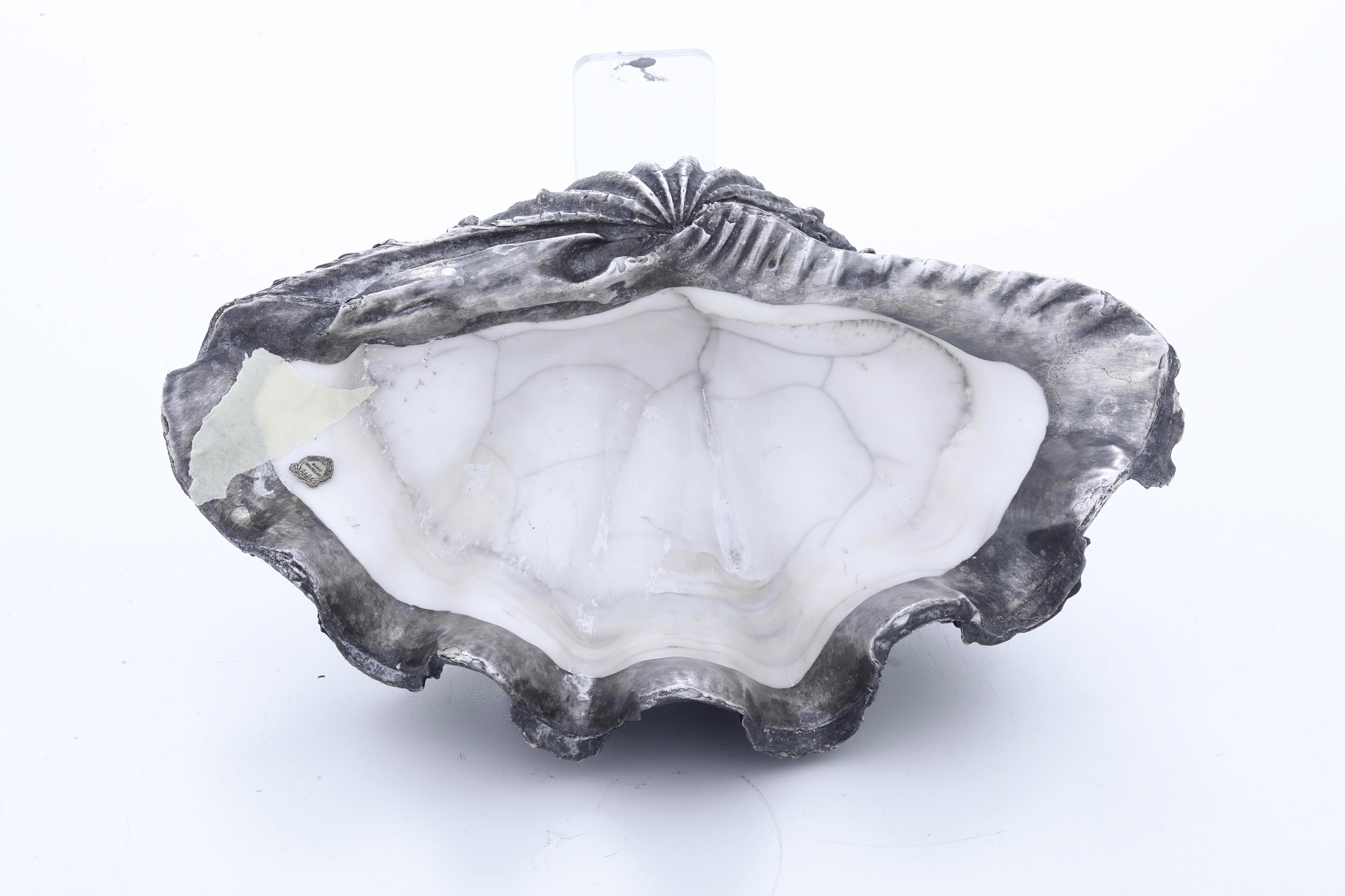 Mario Buccellati, Grande conchiglia rivestita in argento