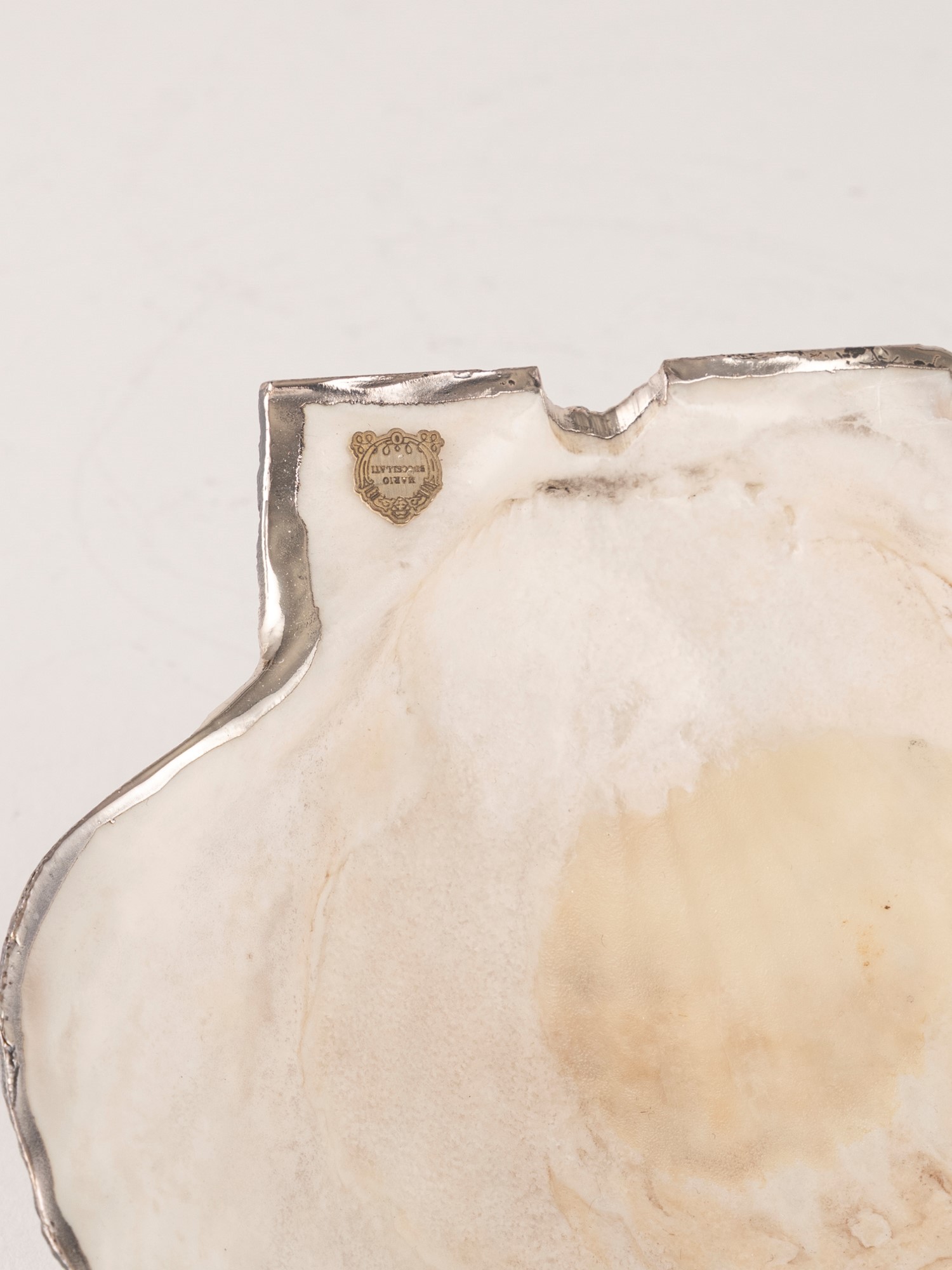 Mario Buccellati, Conchiglia rivestita in argento