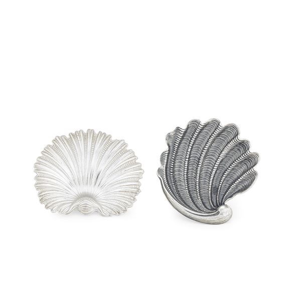 Due piccole conchiglie. Argentieri Clementi, Bologna per Maison Gianmaria Buccellati, Italia, XX-XXI secolo