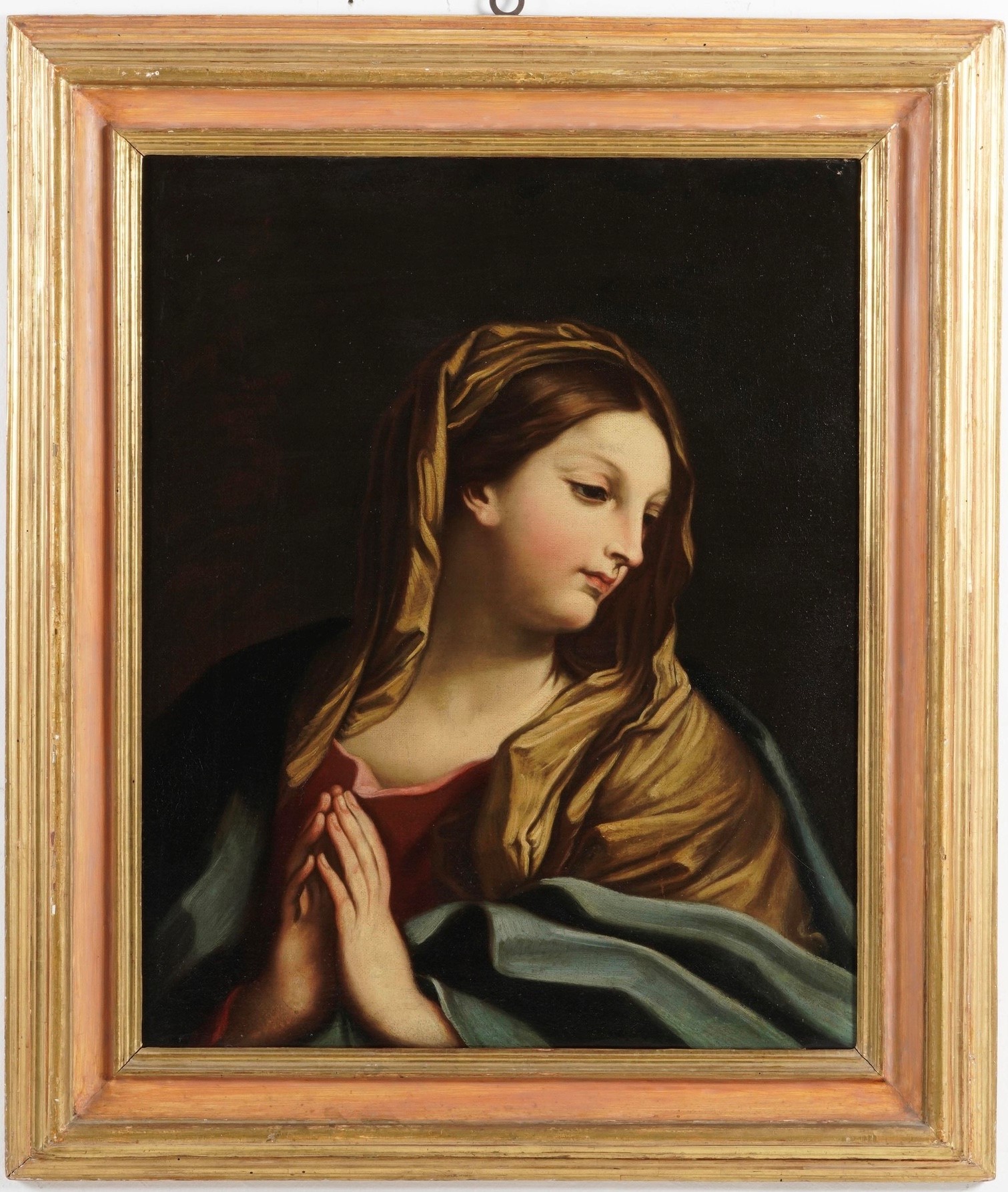 Carlo Maratta - Madonna in preghiera, olio su tela