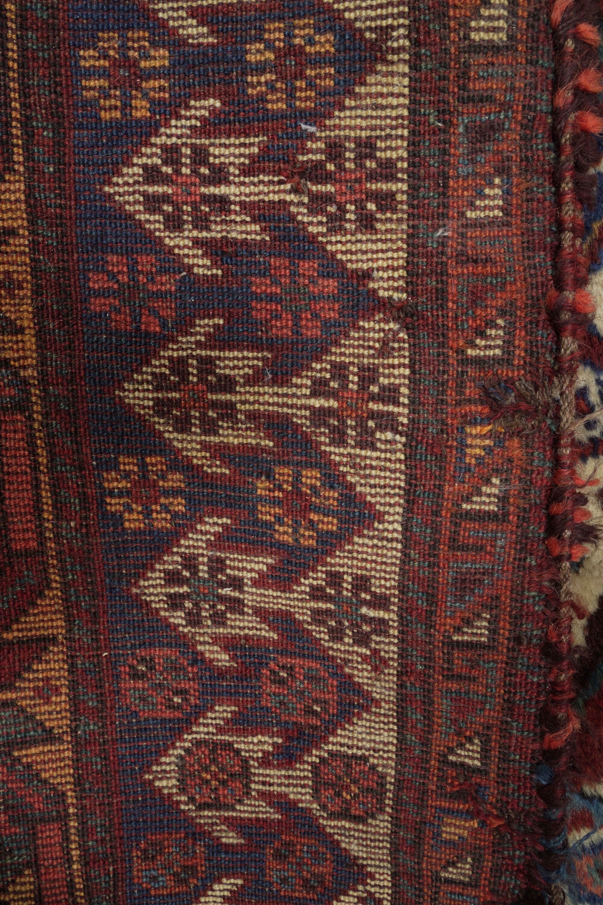 Tappeto del Sud della Persia, cm 141x284
