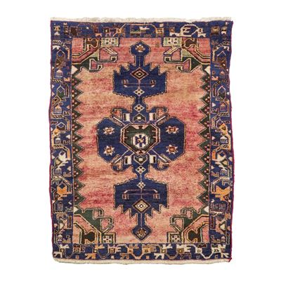 Tappeto persiano rosso, cm 114x150