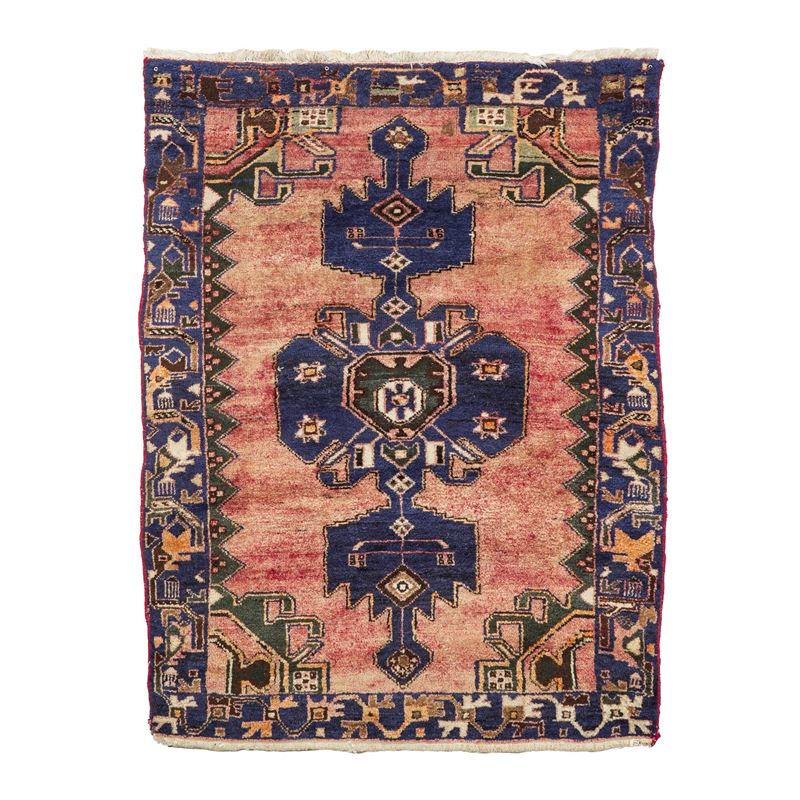 Tappeto persiano rosso, cm 114x150