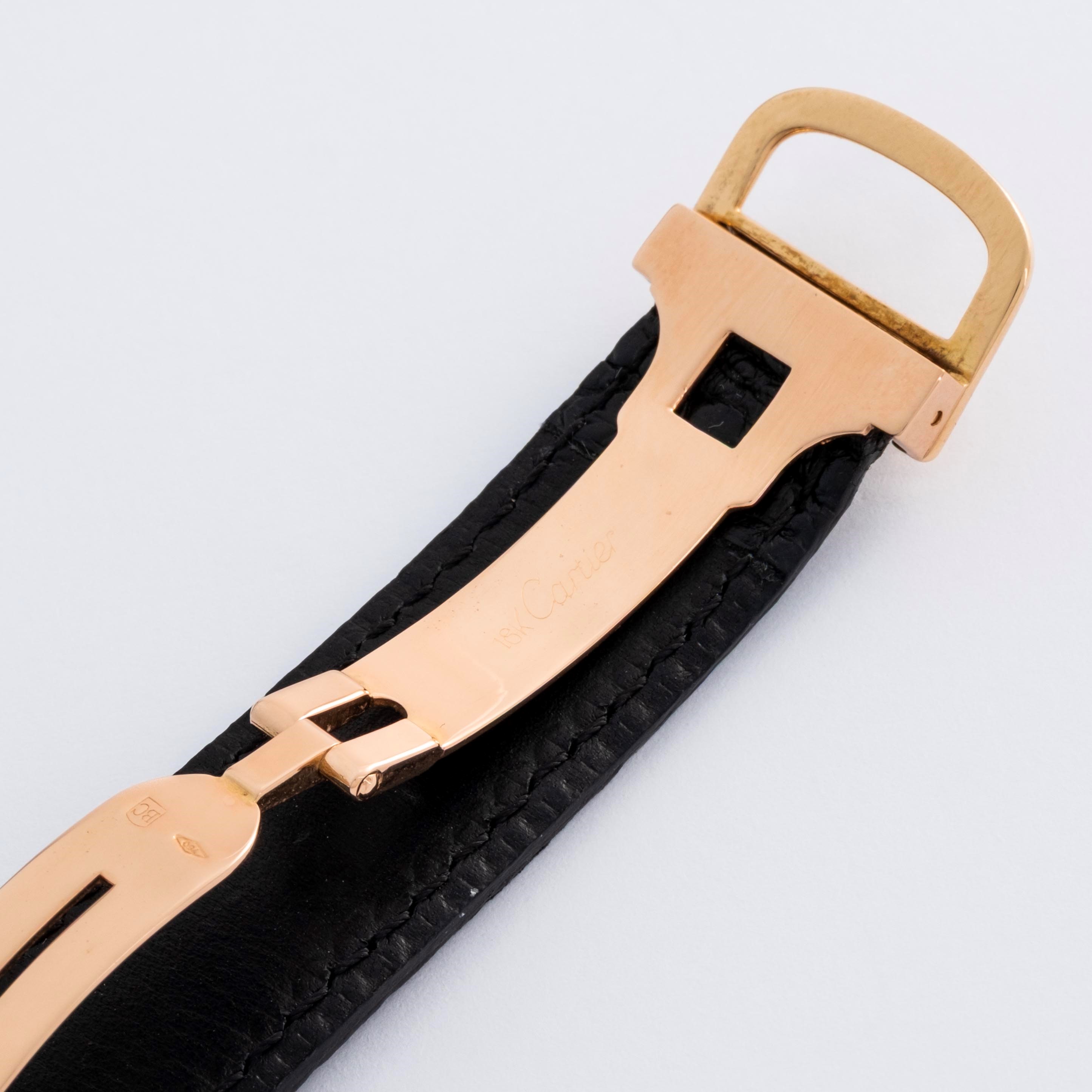 Cartier - Tank Normale ref. 78092 in oro giallo 18k con quadrante bianco