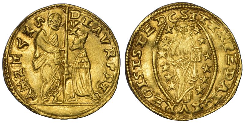 VENEZIA. LORENZO PRIULI (1556-1559). Ducato.  - Auction Light Numismatics - Cambi Casa d'Aste