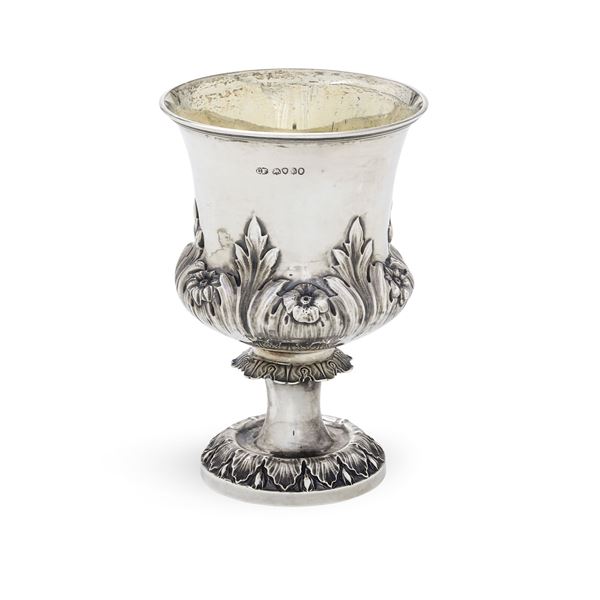 Coppa. Londra 1757. Argentiere Charles Fox