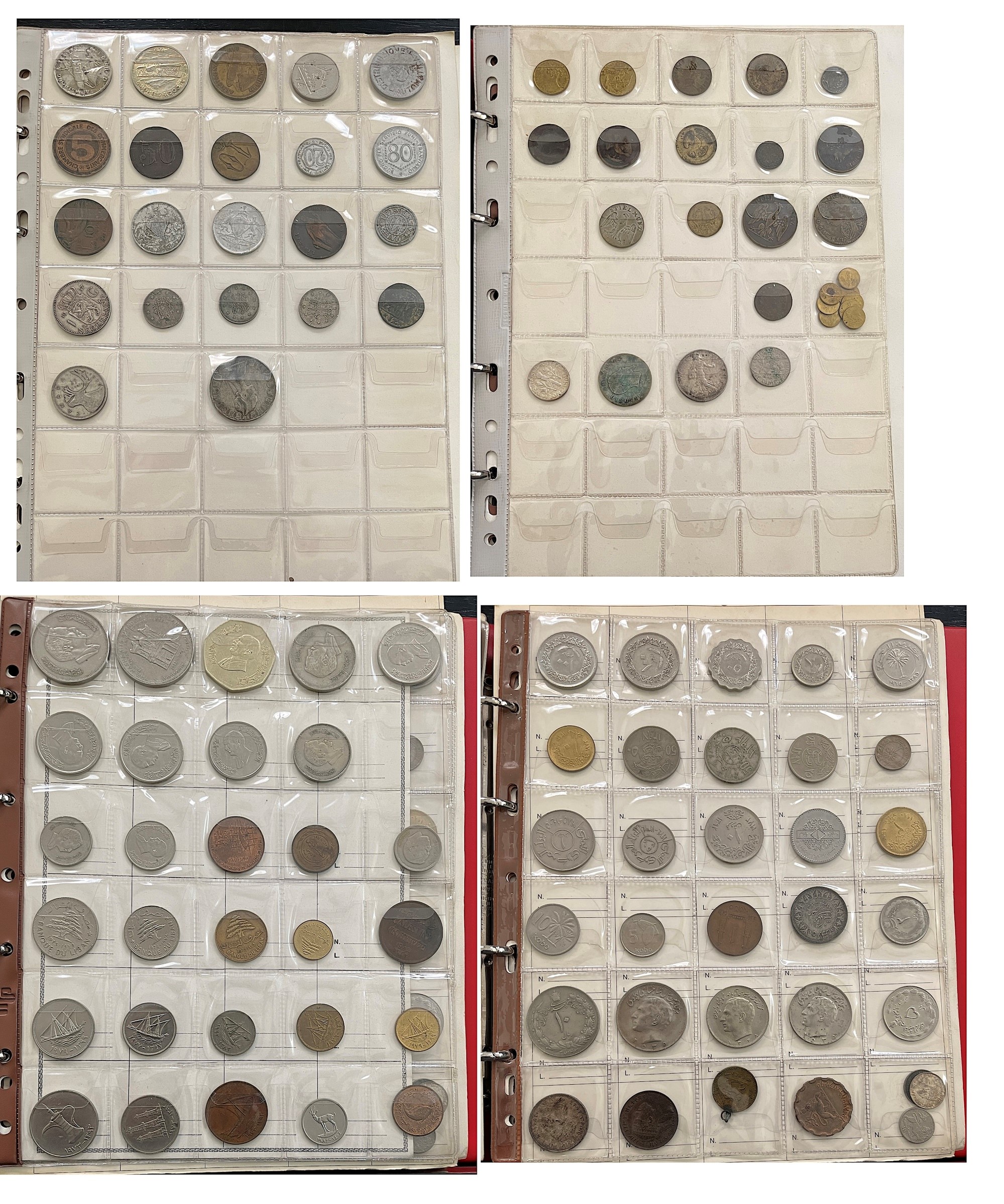 Monetazione varia (circa 650 monete), Stati italiani e mondiali, con esemplari in argento e alcun...