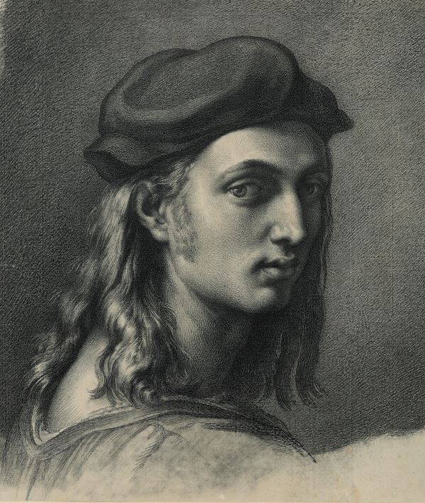Vincenzo Camuccini - Studio dell'autoritratto di Raffaello