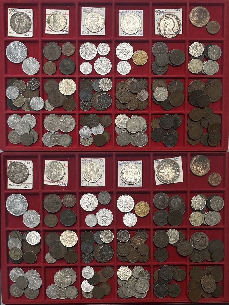 AUSTRIA. Lotto di circa 130 monete.  - Asta Numismatica Light - Cambi Casa d'Aste