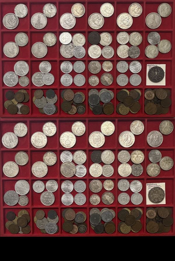 GERMANIA. Lotto di circa 120 monete.