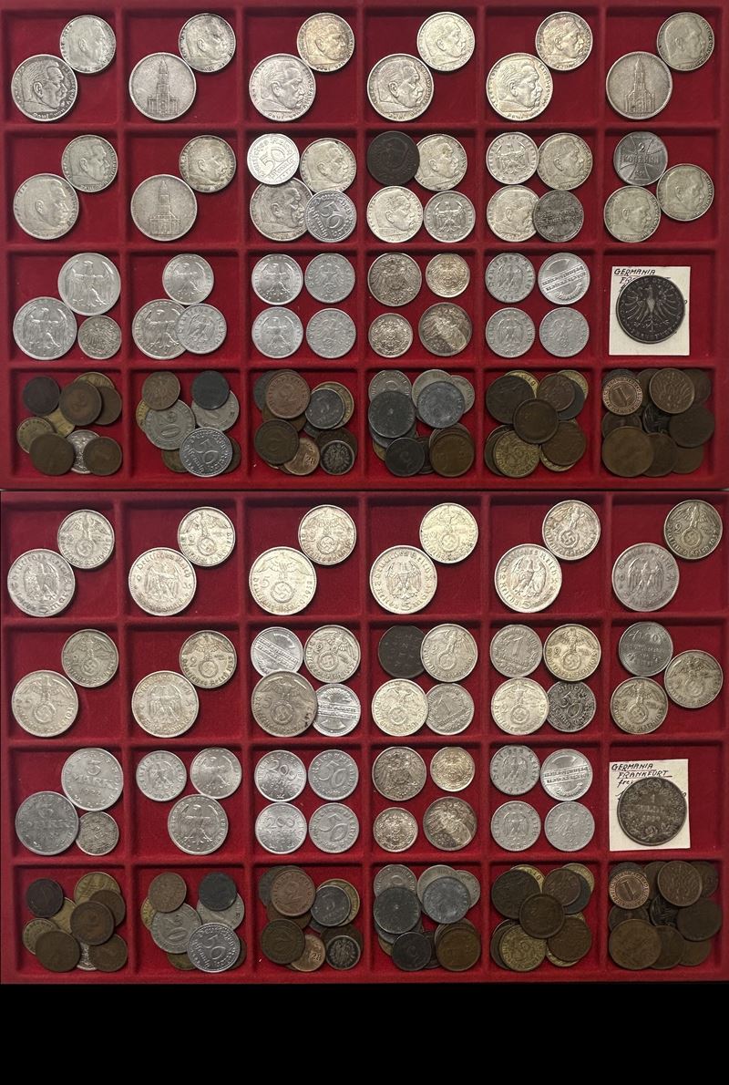 GERMANIA. Lotto di circa 120 monete.  - Asta Numismatica Light - Cambi Casa d'Aste