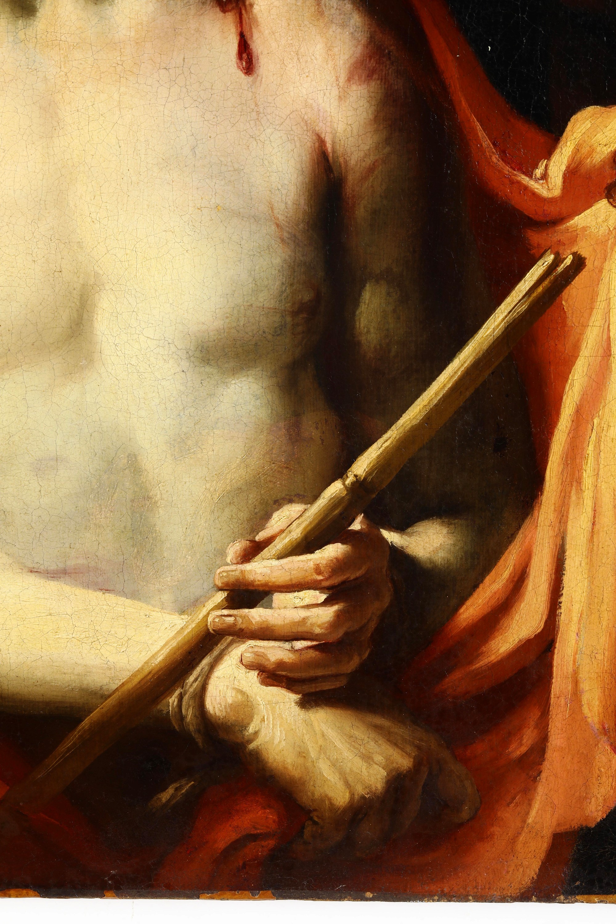 Andrea Lanzani - Ecce Homo, olio su tela
