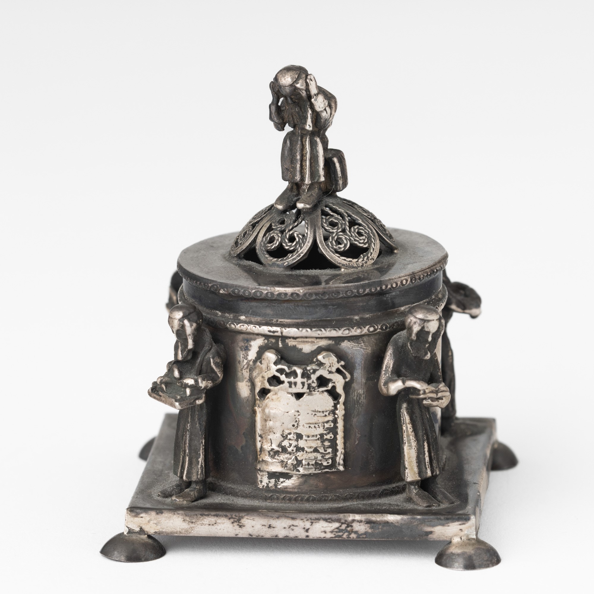 Porta spezie ebraico (Balsaminka), Russia XIX secolo