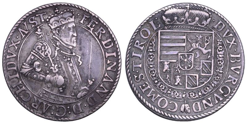 AUSTRIA. FERDINAND, 1564-1595.  - Auction Light Numismatics - Cambi Casa d'Aste