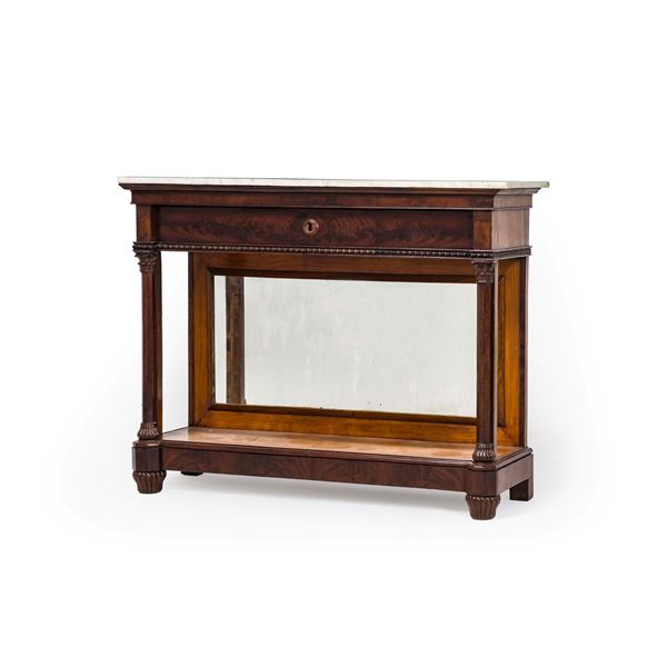 Console desserte. Francia, 1830-1850