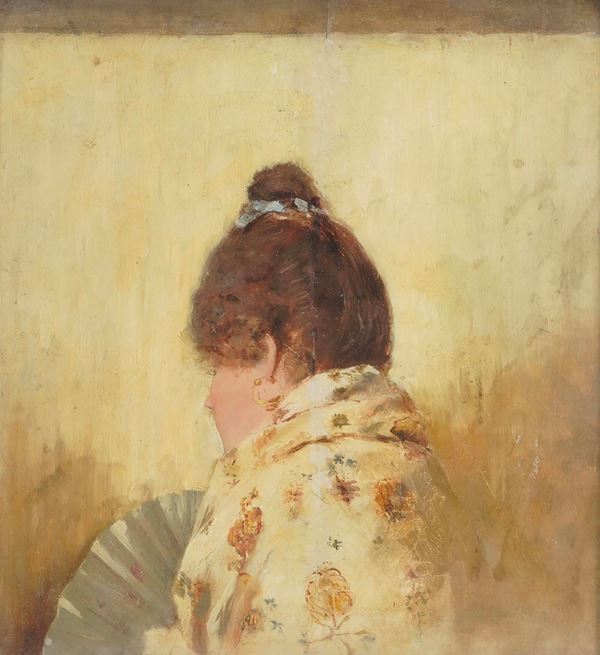 Ritratto femminile con ventaglio
