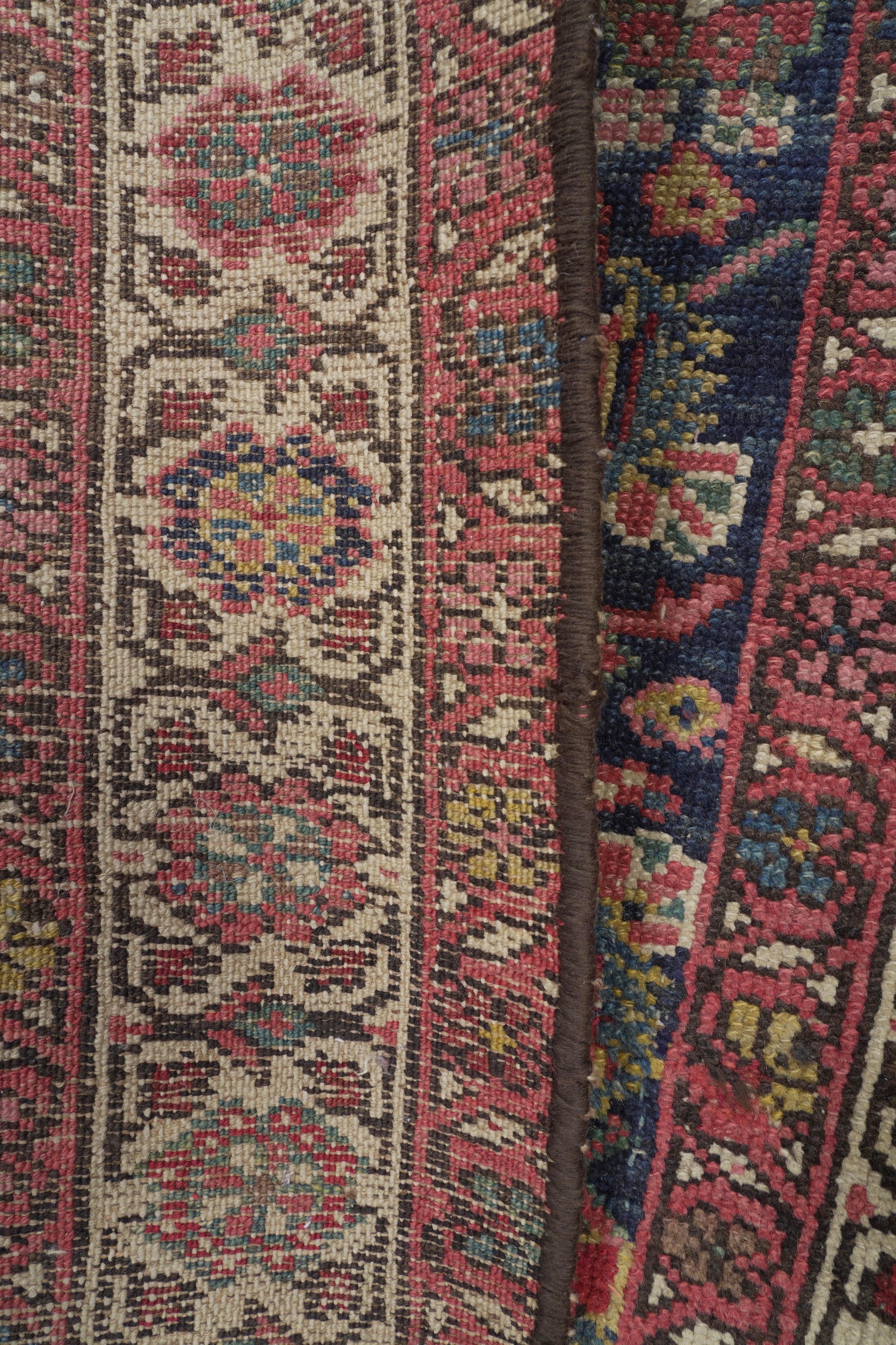 Passatoia Malayer, Persia, XX secolo, fondo blu