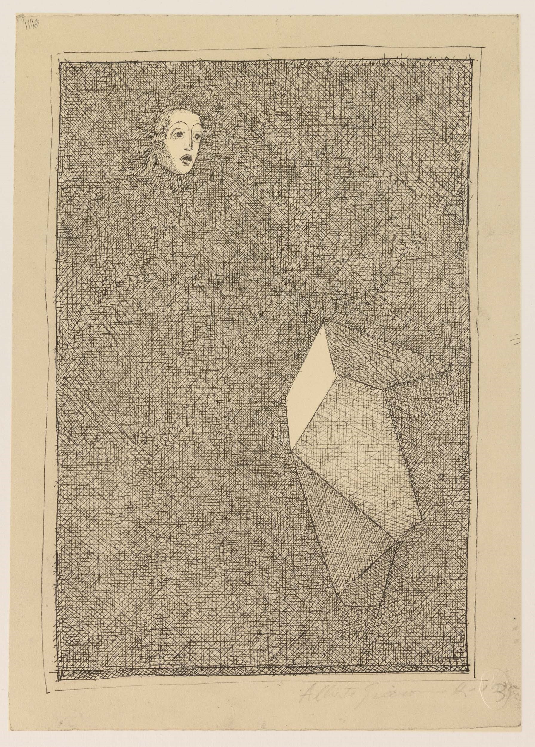 Alberto Giacometti - Cartella composta da quarantacinque fotoriproduzioni (1963)