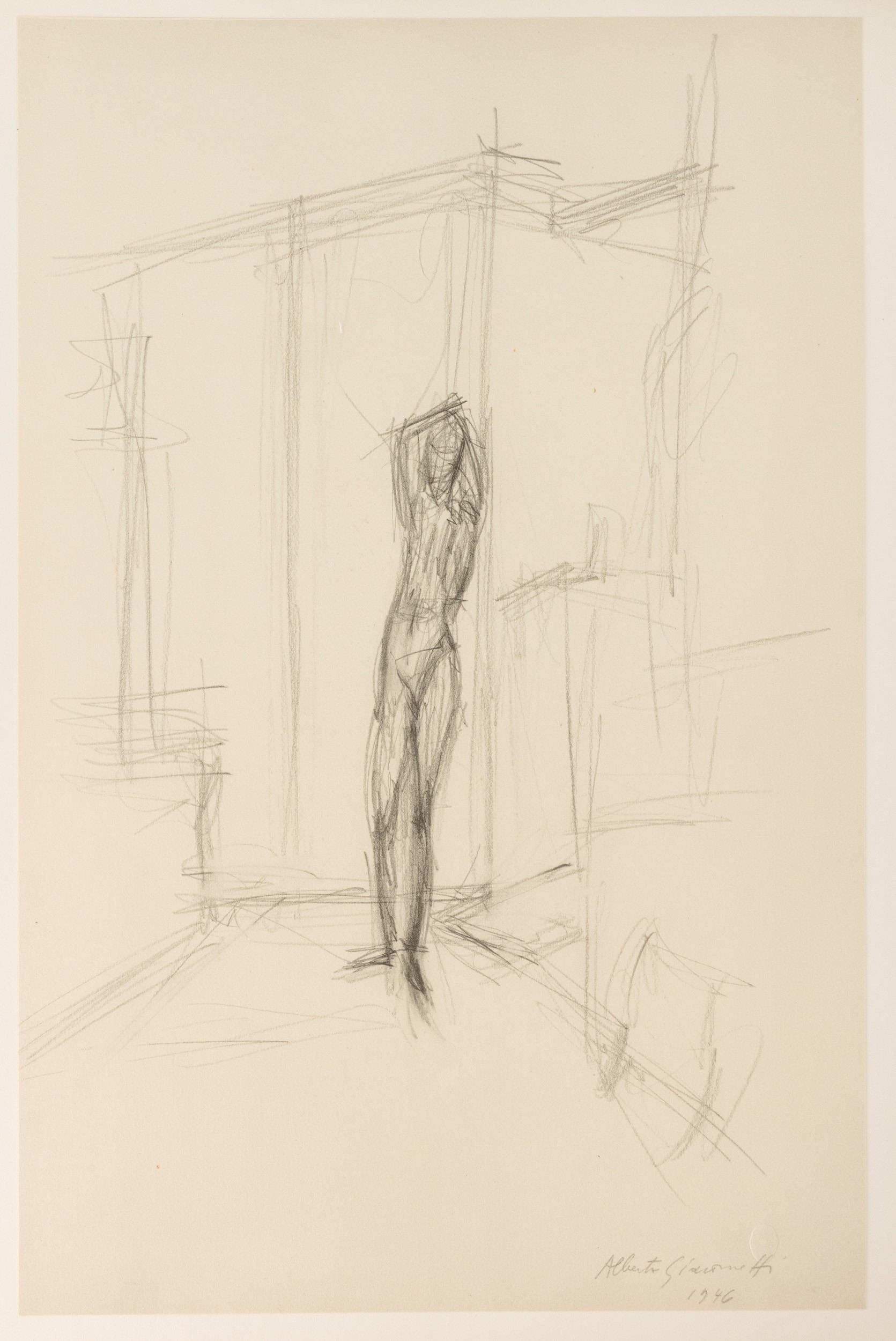 Alberto Giacometti - Cartella composta da quarantacinque fotoriproduzioni (1963)