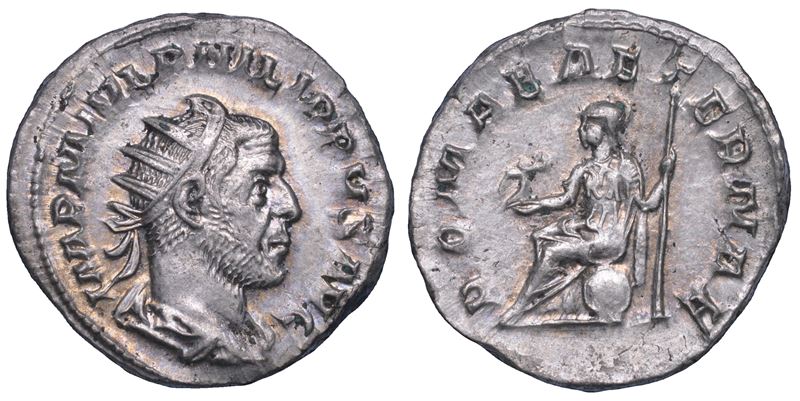 SHIPPING ONLY IN ITALY. FILIPPO I, 244-249. Antoniniano.  - Auction Light Numismatics - Cambi Casa d'Aste