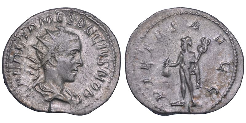 SHIPPING ONLY IN ITALY. ERENNIO ETRUSCO (Cesare sotto Traiano Decio), 249-251. Antoniniano. Roma.  - Asta Numismatica Light - Cambi Casa d'Aste