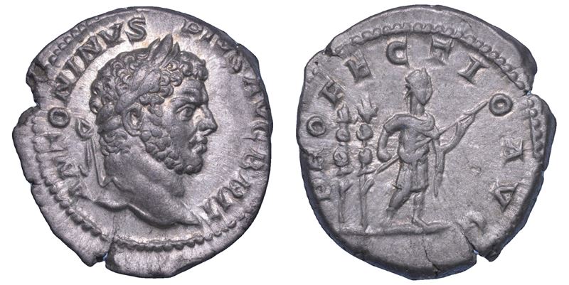 SHIPPING ONLY IN ITALY. CARACALLA, 198-217. Denario.  - Auction Light Numismatics - Cambi Casa d'Aste