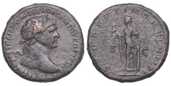 SHIPPING ONLY IN ITALY. TRAIANO, 98-117. Asse. Roma.