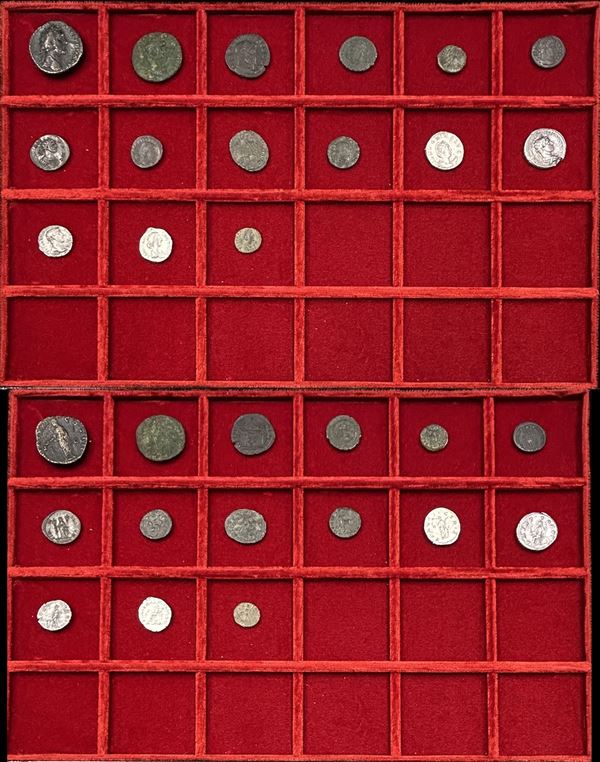 SHIPPING ONLY IN ITALY. IMPERO ROMANO. Lotto di quindici monete.