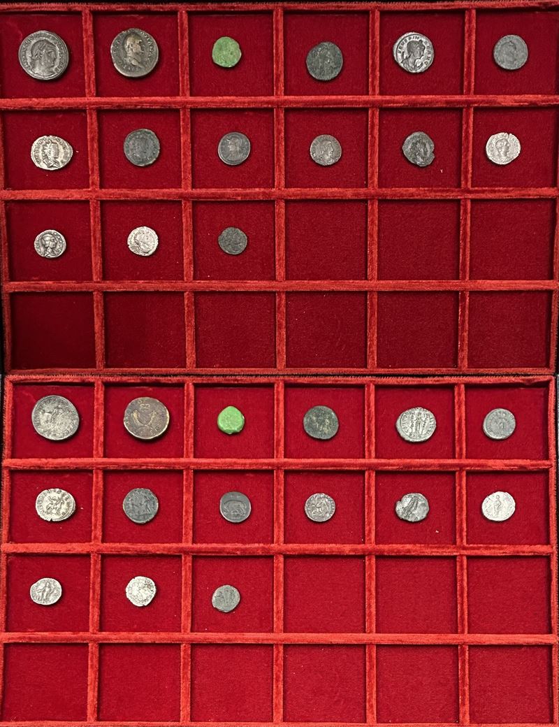 SHIPPING ONLY IN ITALY. IMPERO ROMANO. Lotto di quindici monete.  - Auction Light Numismatics - Cambi Casa d'Aste