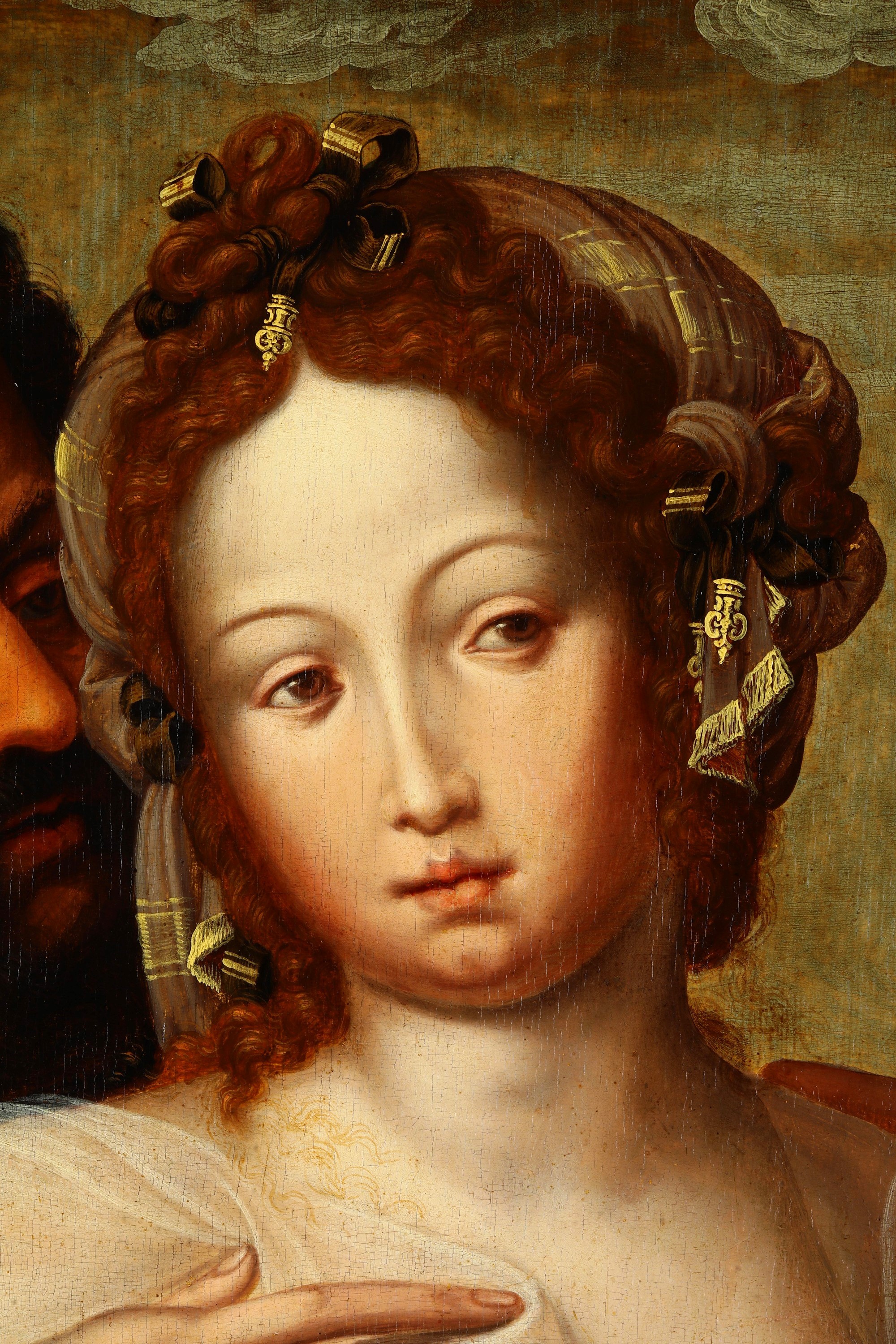 Scuola di Anversa del XVI secolo, Susanna e i vecchioni
