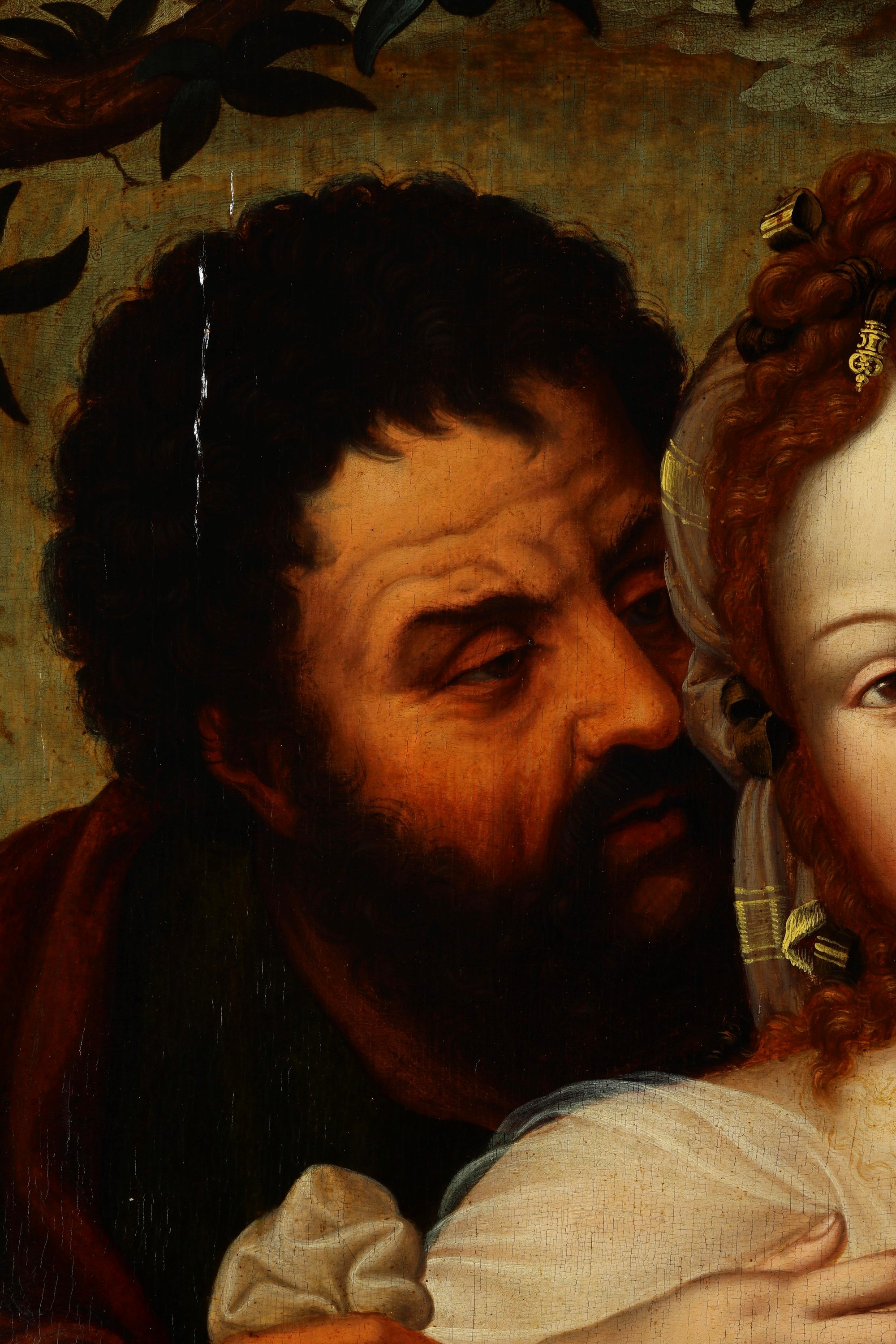 Scuola di Anversa del XVI secolo, Susanna e i vecchioni