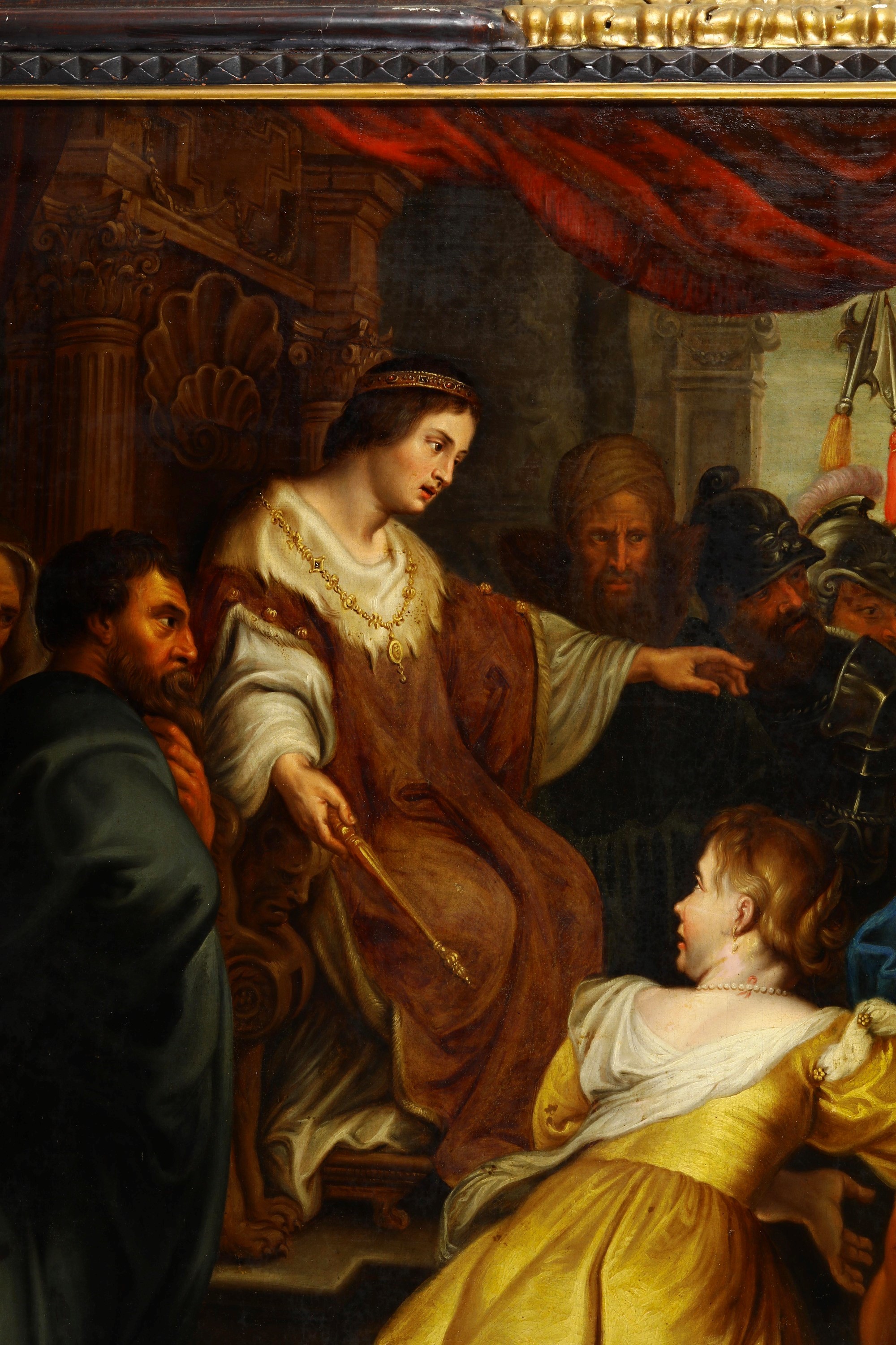 Pietro Paolo Rubens - Giudizio di Salomone, olio su tela