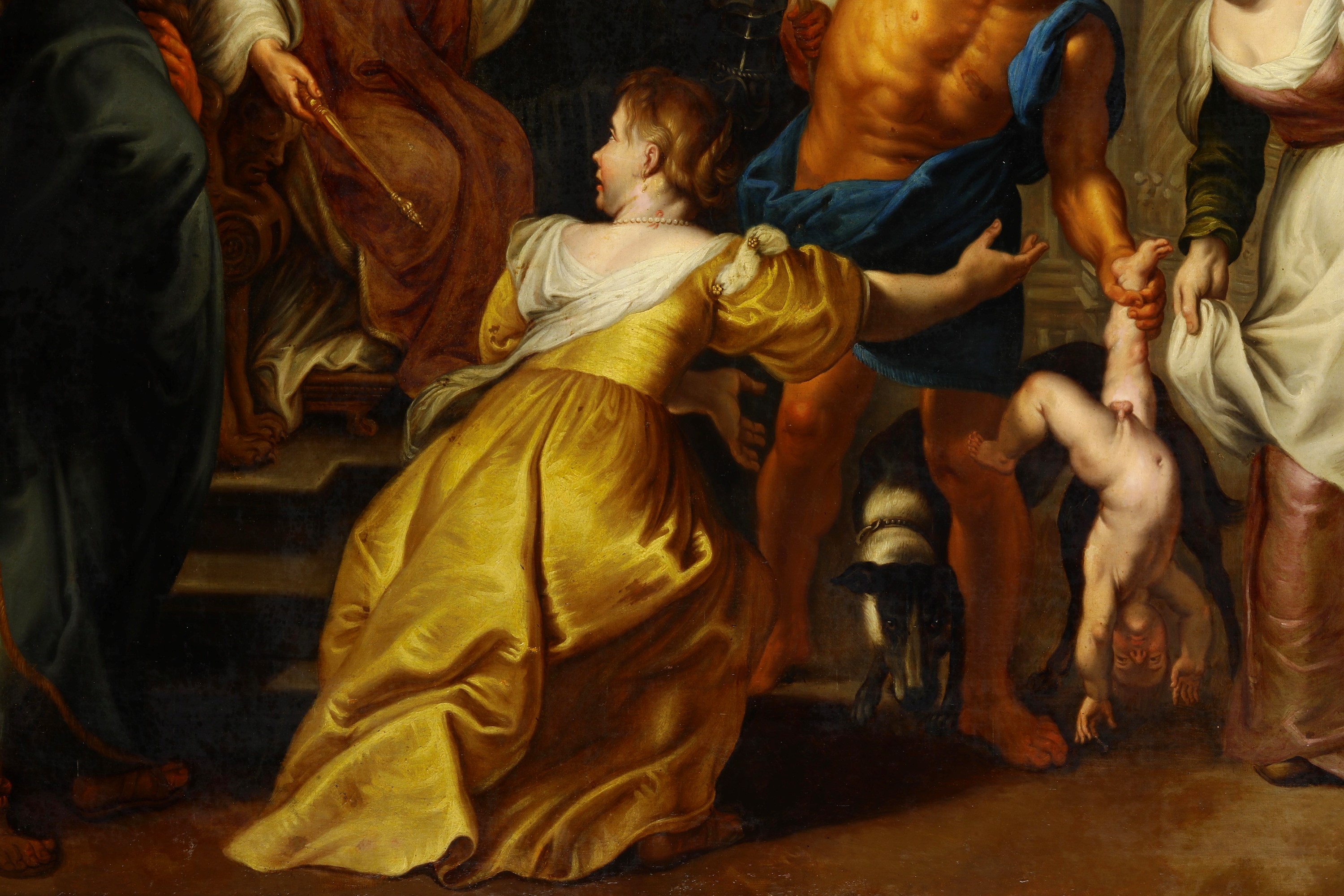 Pietro Paolo Rubens - Giudizio di Salomone, olio su tela