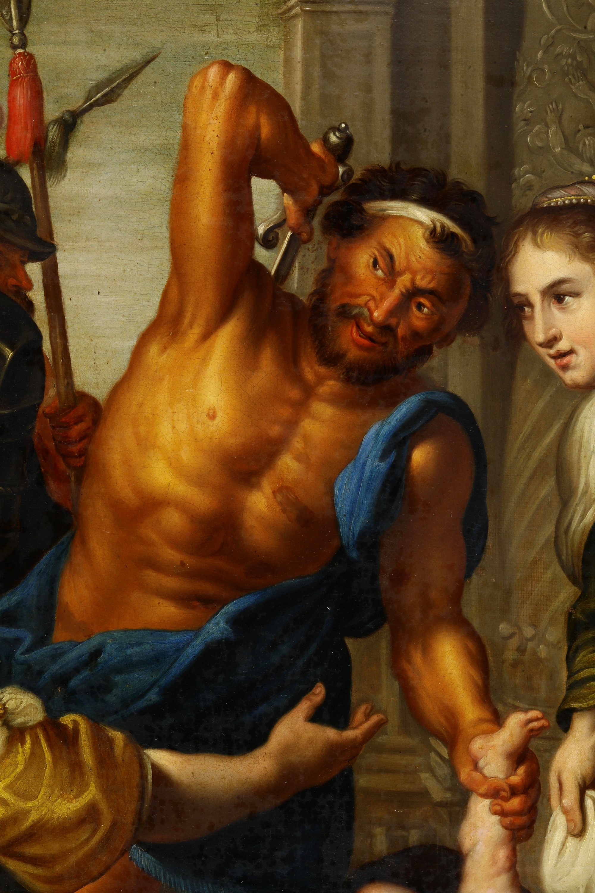 Pietro Paolo Rubens - Giudizio di Salomone, olio su tela