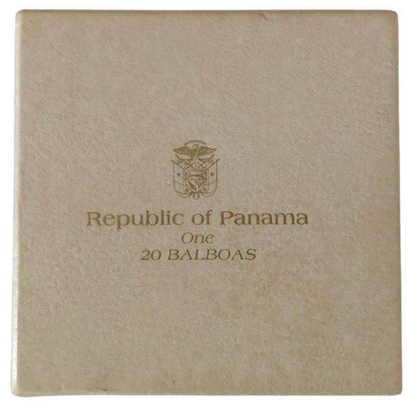 PANAMA, 1974. Moneta da 20 Balboa