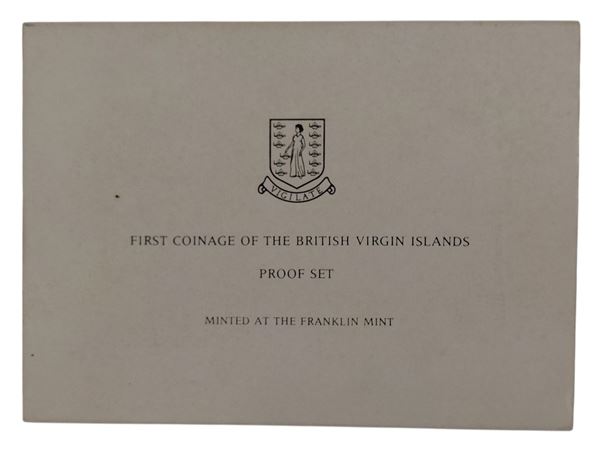 ISOLE VERGINI BRITANNICHE, 1973. Divisionale in dollari.