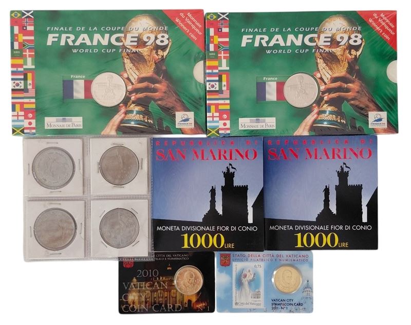Stati vari, anni vari. Lotto di 10 monete.  - Asta Numismatica Light - Cambi Casa d'Aste
