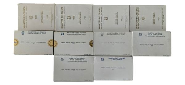 ITALIA, 1985-2001.