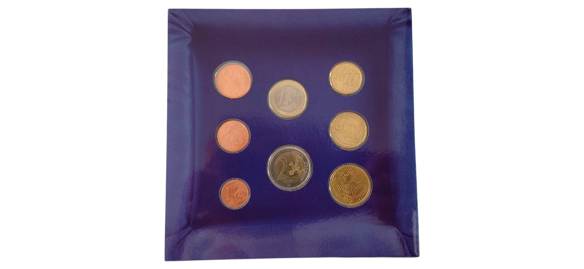 San Marino, Divisionale FdC 2002, serie di 8 monete, zecca Roma