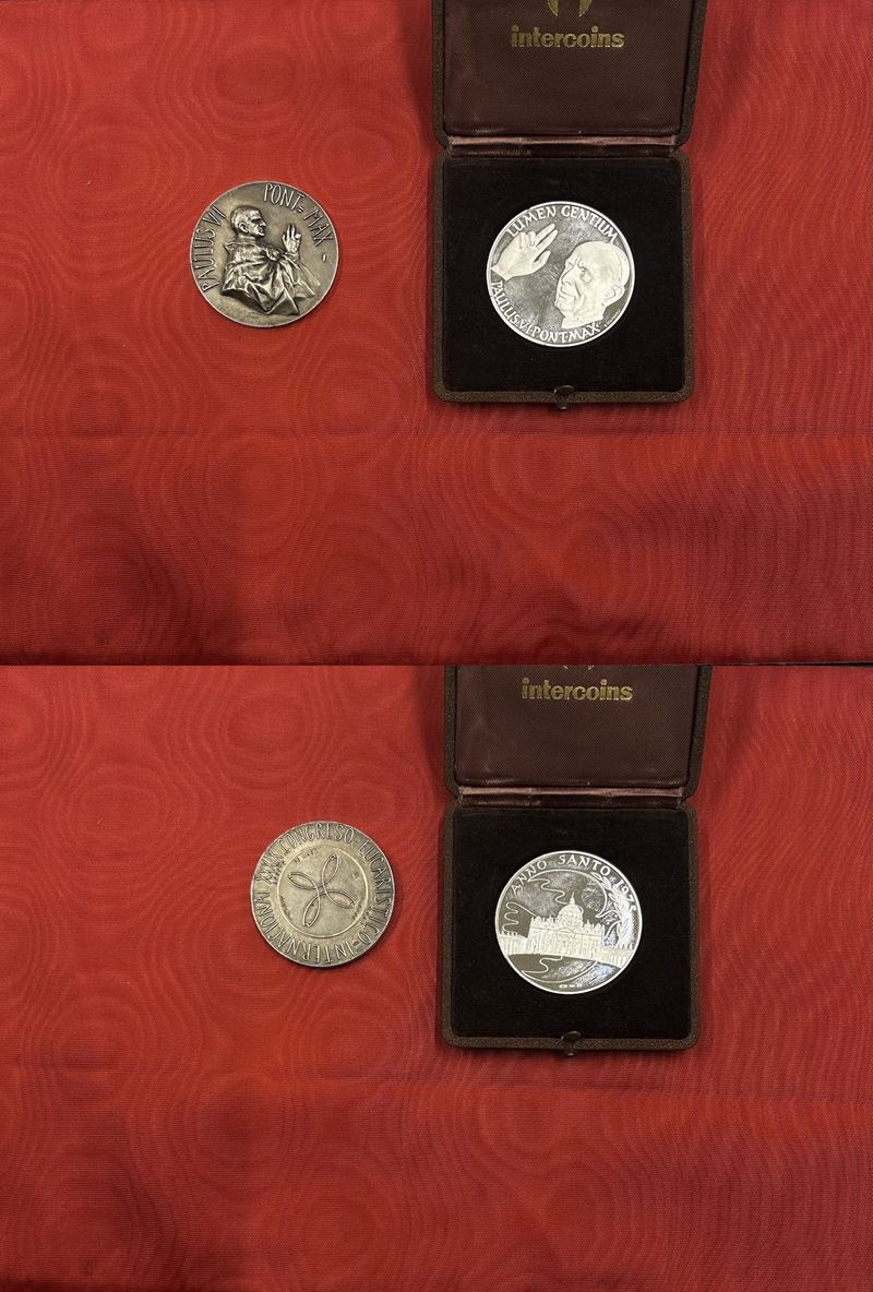 VATICANO. PAOLO VI. Lotto di due medaglie.  - Asta Numismatica Light - Cambi Casa d'Aste