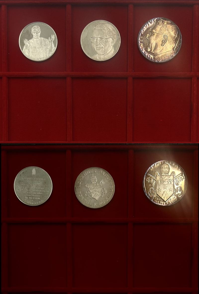 VATICANO. GIOVANNI PAOLO I. Lotto di tre medaglie.  - Asta Numismatica Light - Cambi Casa d'Aste