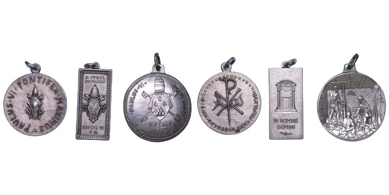 VATICANO. PAOLO VI. Lotto di tre medaglie.  - Asta Numismatica Light - Cambi Casa d'Aste
