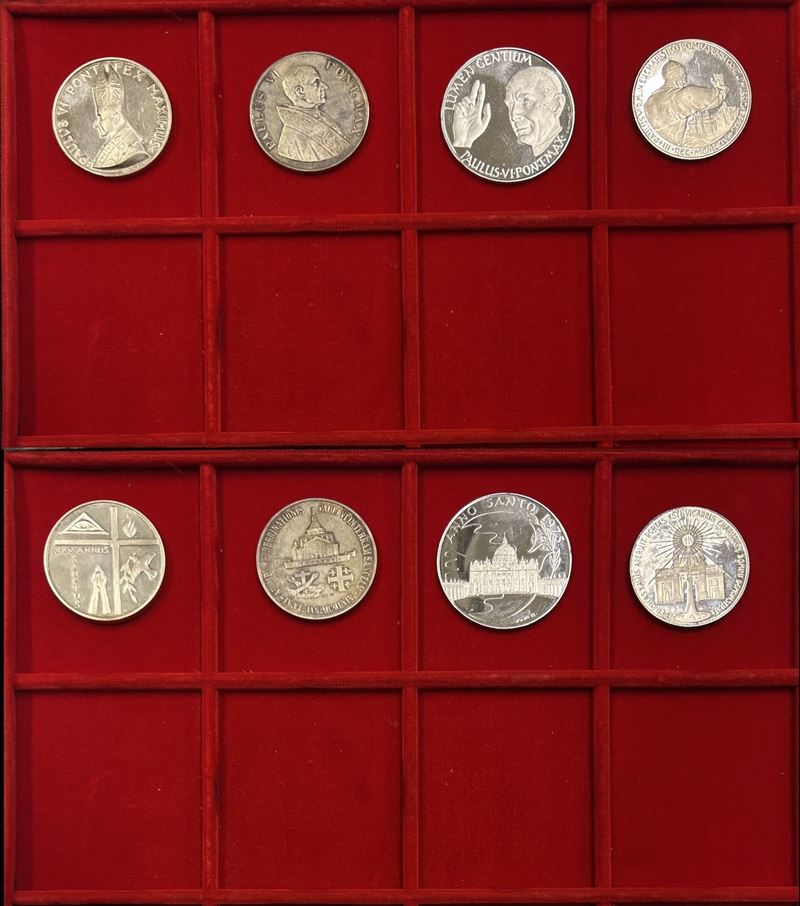 VATICANO. PAOLO VI. Lotto di cinque medaglie.  - Asta Numismatica Light - Cambi Casa d'Aste