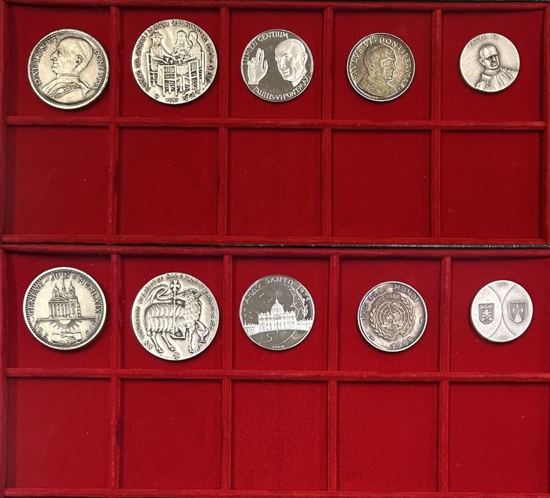 VATICANO. PAOLO VI. Lotto di cinque medaglie.  - Asta Numismatica Light - Cambi Casa d'Aste