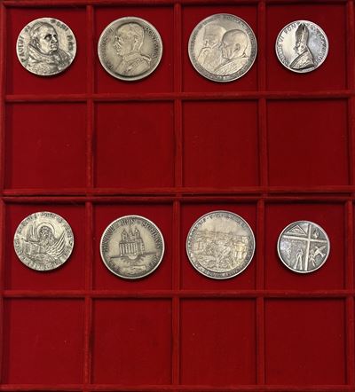 VATICANO, Paolo VI, Lotto di quattro medaglie commemorative