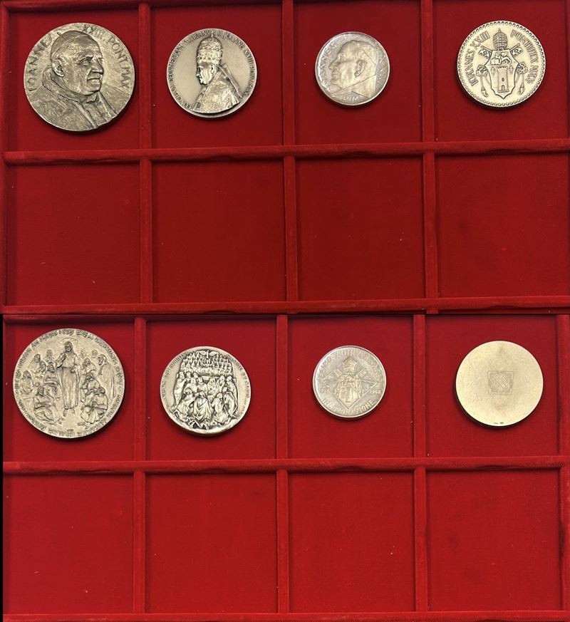 VATICANO. GIOVANNI XXIII, 1958-1963. Lotto di quattro medaglie.  - Asta Numismatica Light - Cambi Casa d'Aste