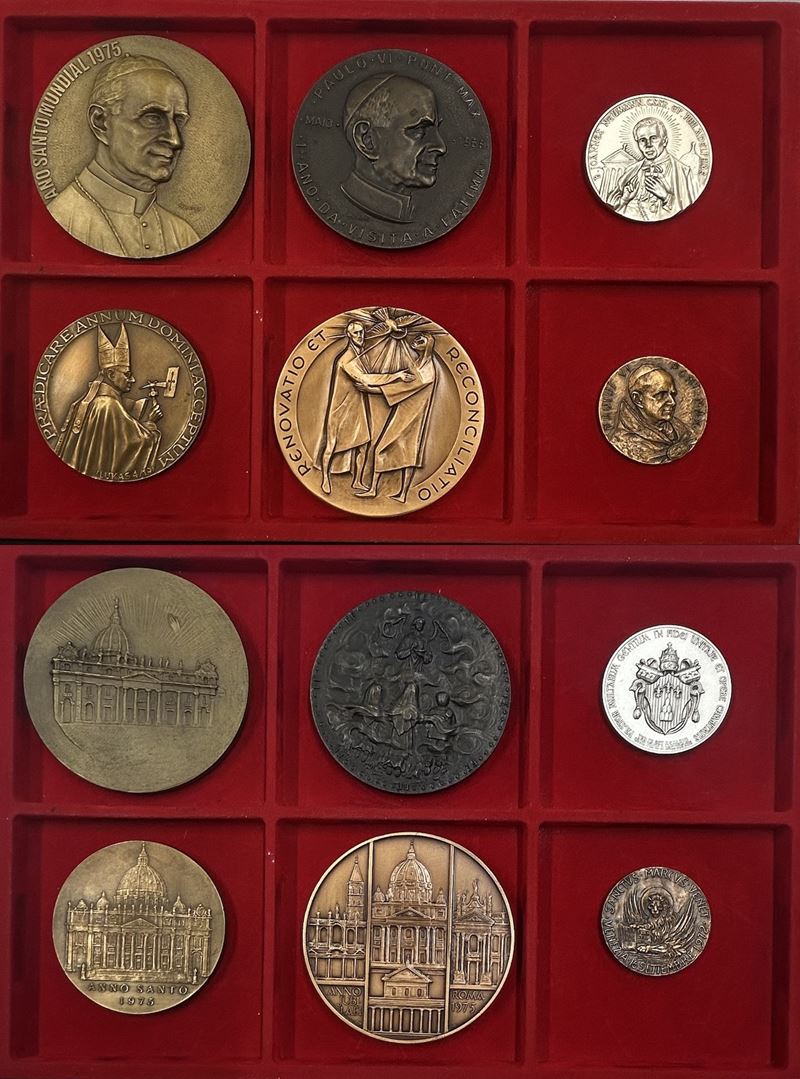 VATICANO. PAOLO VI. Lotto di sei medaglie.  - Auction Light Numismatics - Cambi Casa d'Aste