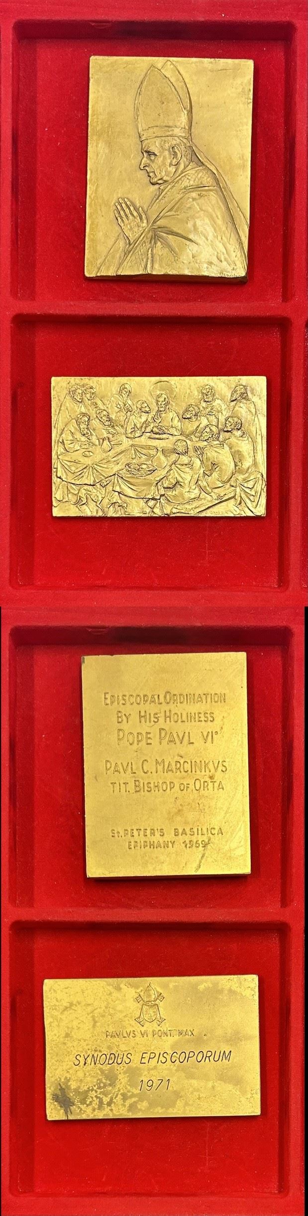 VATICANO. PAOLO VI. Lotto di due placchette.  - Auction Light Numismatics - Cambi Casa d'Aste