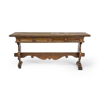 Tavolo in legno in stile rinascimentale, XX secolo