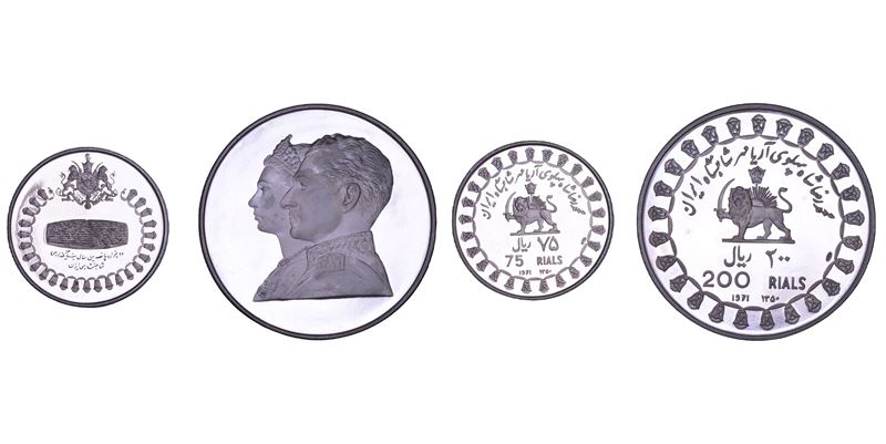 IRAN. MUHAMMAD REZA PAHLAVI SHAH, 1941-1978. Lotto di due monete.  - Auction Light Numismatics - Cambi Casa d'Aste